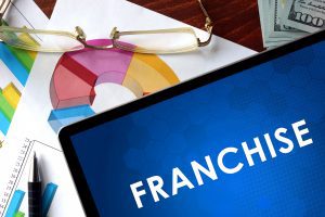 Franchise paperwork and graphs